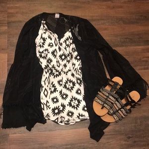 Navajo print romper